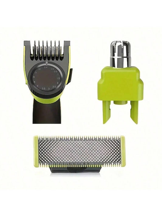 3pcs/Set Hair Trimmer Head Accessories, Nose Hair Trimmer HeadReplacement Blade Accessories Norelco Single Blade Razor Accessories