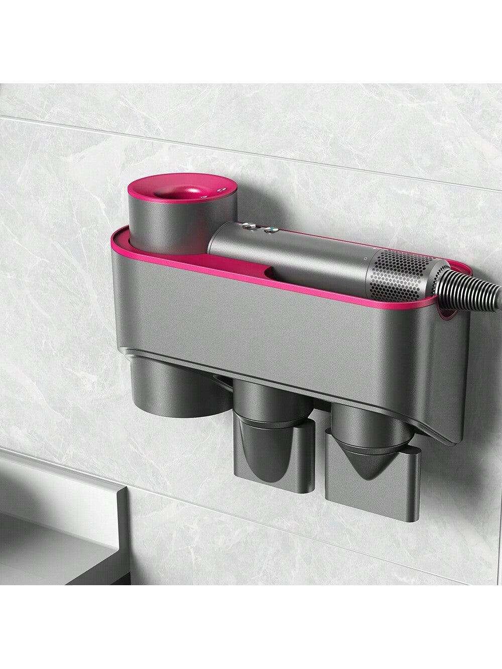 Suitable For Hair Dryer Storage Rack, No Punching Wall Bracket