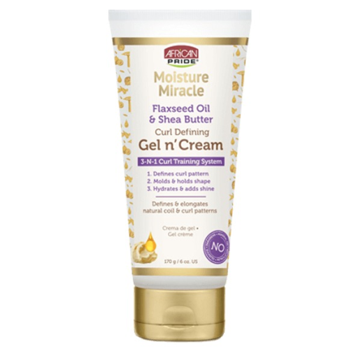 African Pride Moisture Miracle Curl Defining Gel N' Cream 6oz