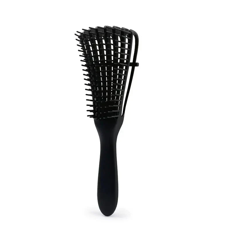 2-Pack: Detangler Brush for Curly Hair, Afro Textured 3a to 4c Kinky Wavy