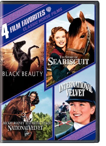 4 Film Favorites: Classic Horse Films (Black Beauty, National Velvet, International Velvet, The Story of Seabiscuit) by Various