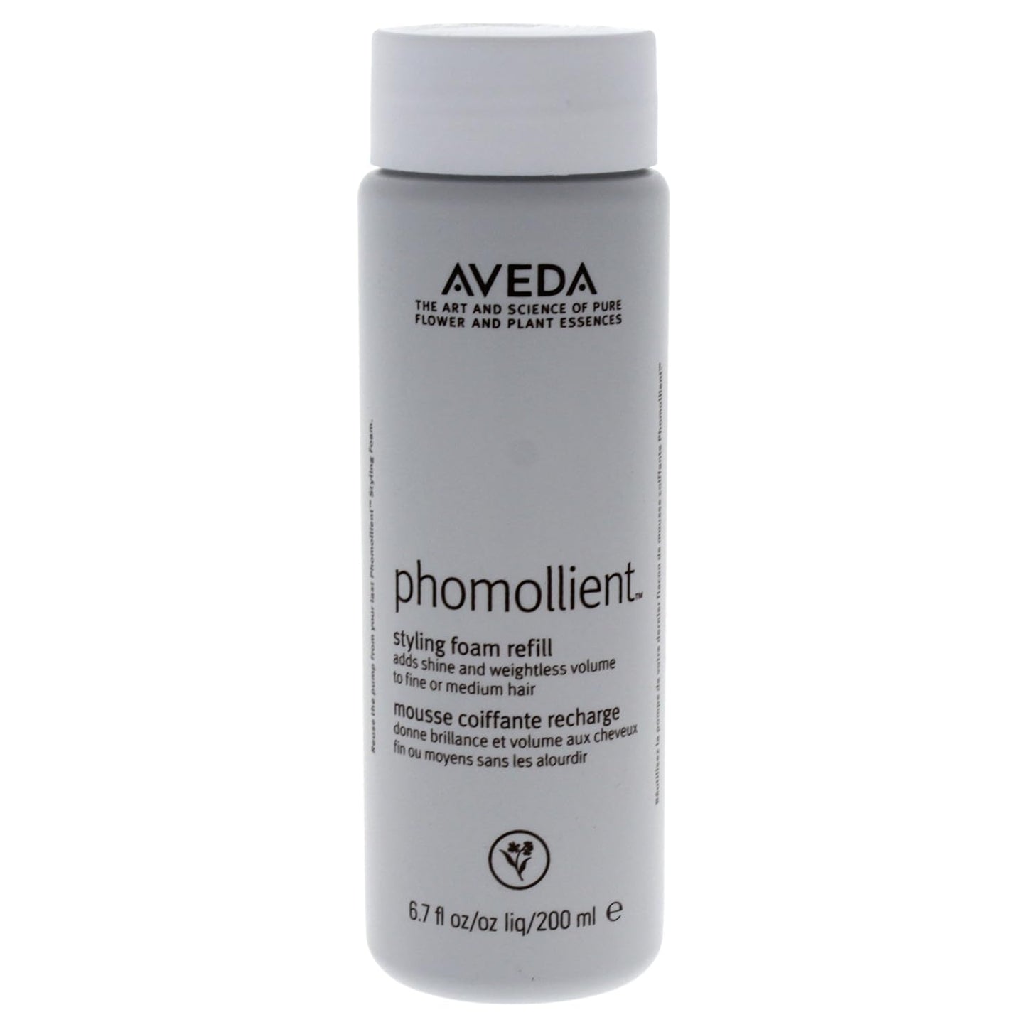 Aveda Phomollient Refill Styling Foam Creates Body and Volume on Fine and Medium Hair.