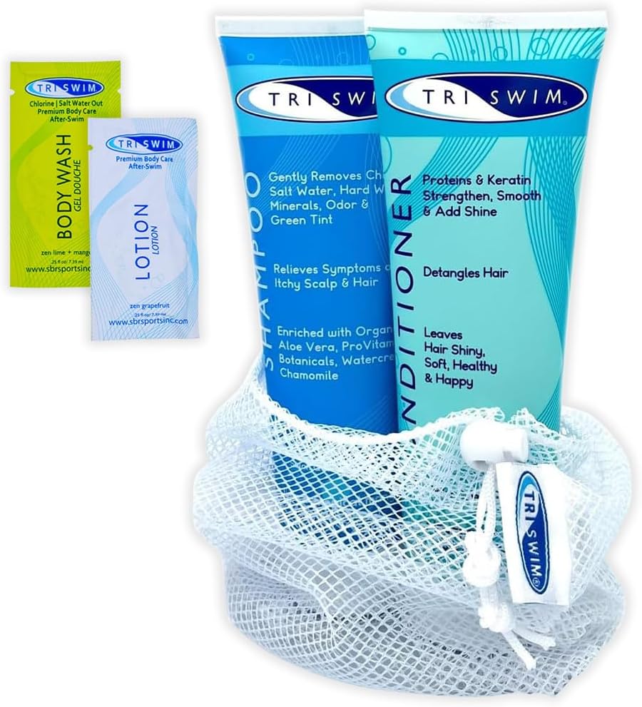 TRISWIM Chlorine Out Shampoo & Conditioner Gift Set