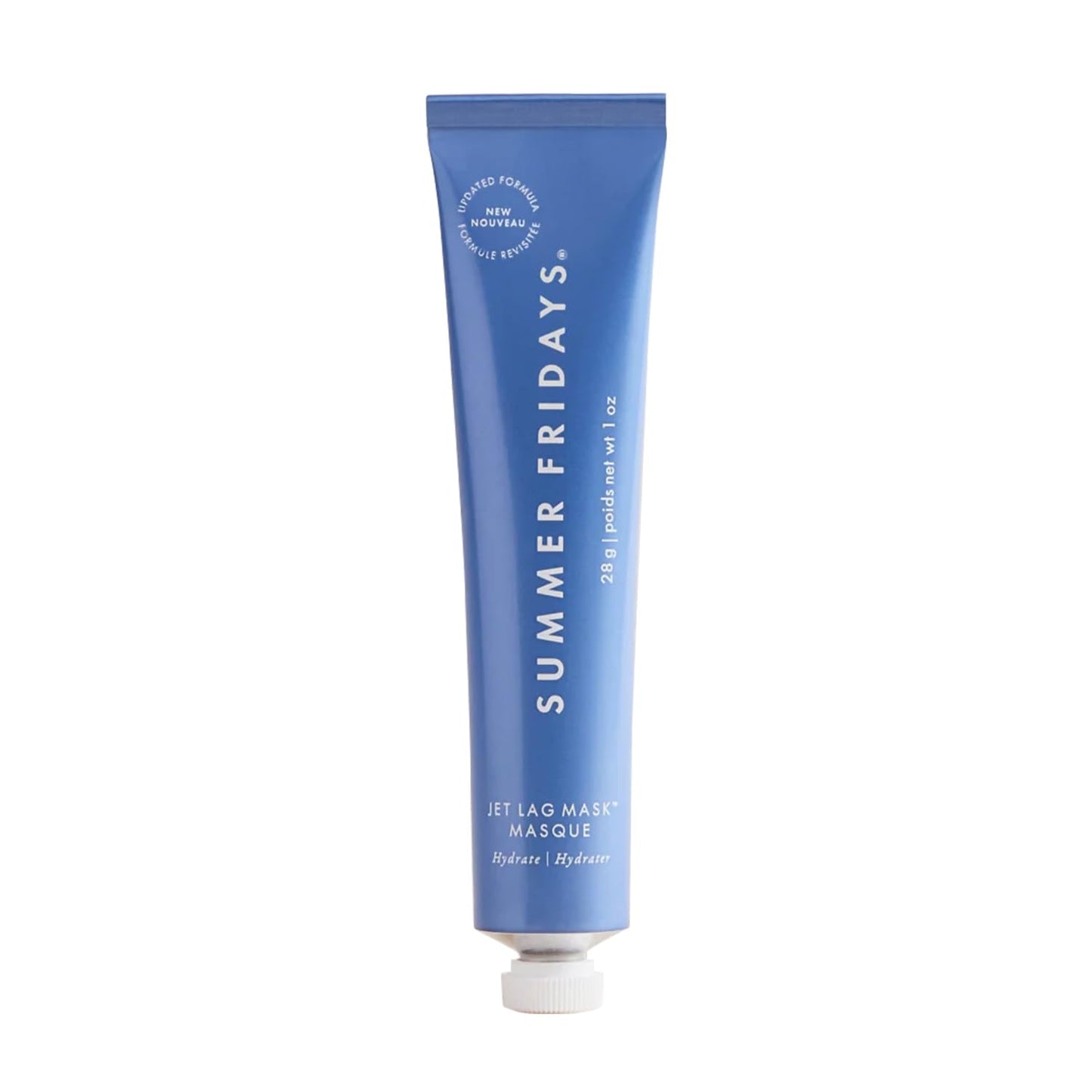 Summer Fridays Jet Lag Mask Mini - Hydrating Face Mask + Moisturizer - Made with Hyaluronic Acid, Niacinamide, Glycerin + Antioxidants - Helps Nourish Skin for a Renewed + Radiant Complexion (2.25 Oz)