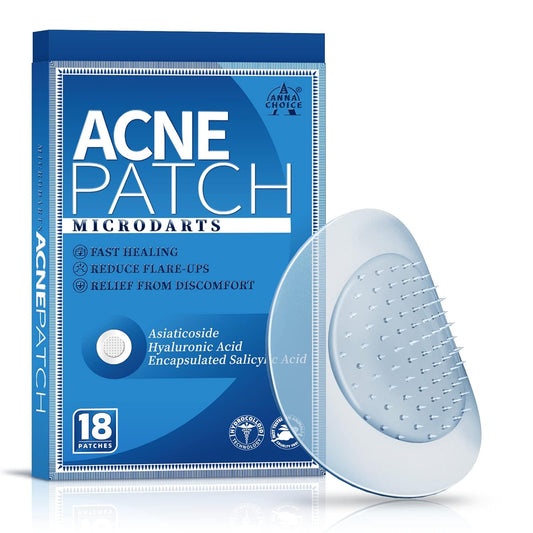 AnnaChoice Microdarts Acne Patches For Face, with Hyaluronate,Salicylic Acid-Hydrocolloid pimple patch Cute