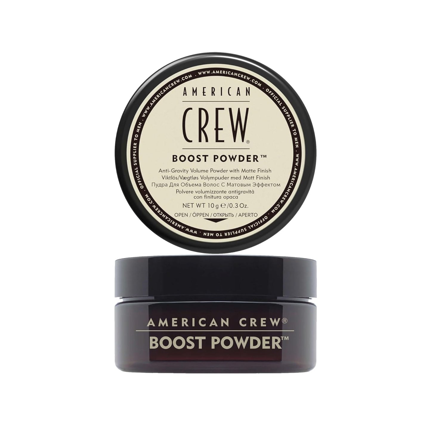 American Crew Men's Hair Boost Powder, Provides Lift & Volume, 0.3 Oz