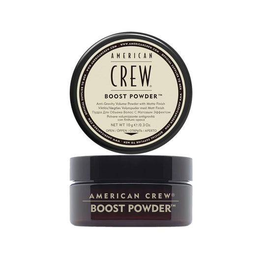 American Crew Men's Hair Boost Powder, Provides Lift & Volume, 0.3 Oz