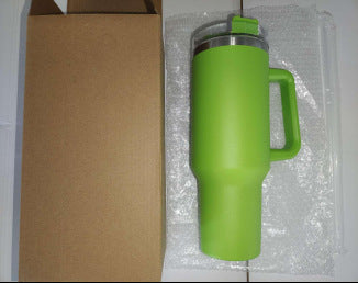 40oz Handle Ice Cream Vacuum Cup 304 Cup Cold Beer Cola Car