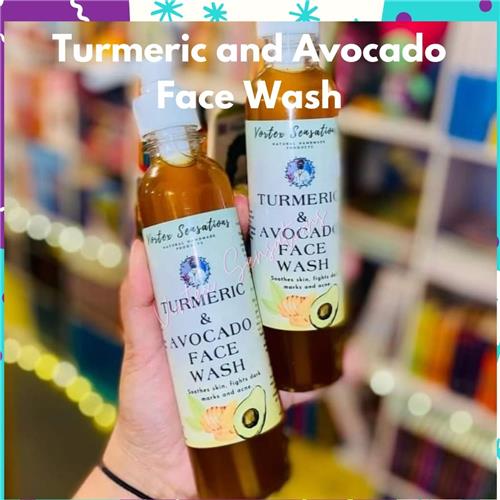 Vortex Sensations Turmeric & Avocado Face Wash 8 fl oz