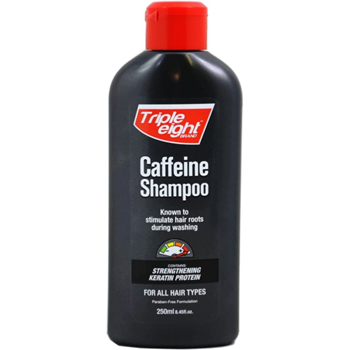 Triple Eight Caffeine Shampoo for All Hair Types 250ml