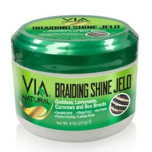 Via Natural Braiding Shine Jelo 8 oz