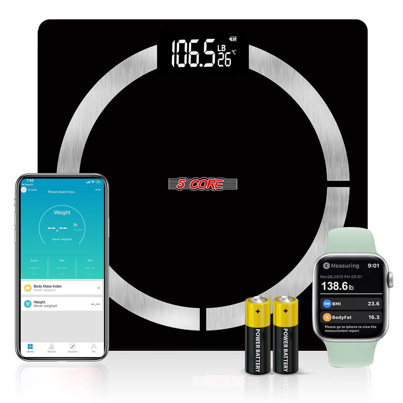 Smart Digital Bathroom Weighing Scale - Home Traders Sources