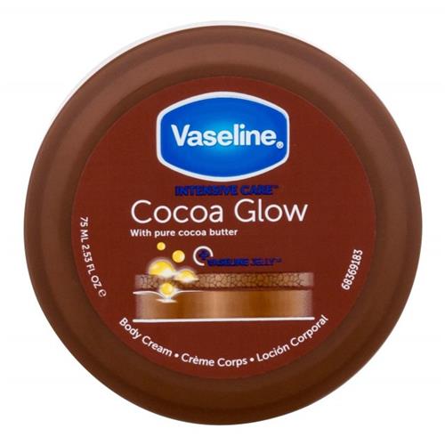 Vaseline Intensive Care Cocoa Glow Body Cream 75ml