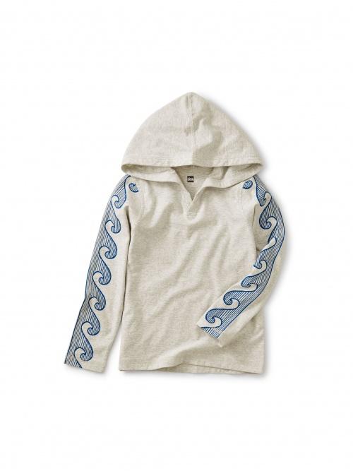 Tea Collection Wave Happy Hoodie