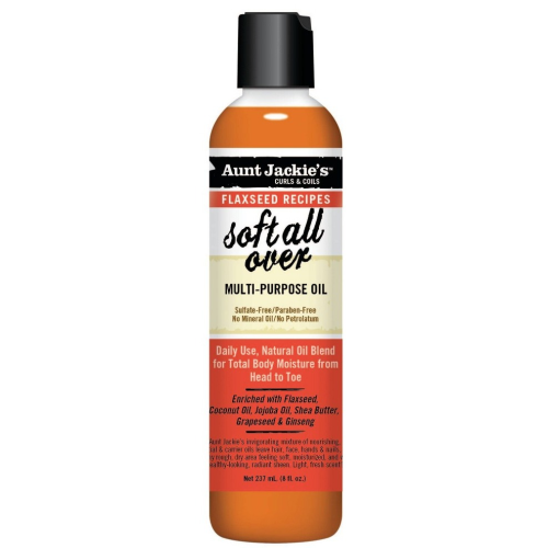Aunt Jackie's Curls & Coils Soft All Over Multi Purpose Oil 8 oz