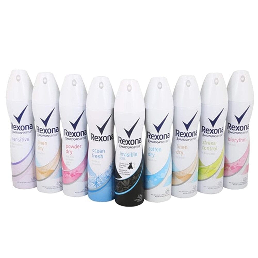 10-Pack: Woman Rexona Anti-perspirant Deodorant Body Spray