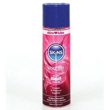 Skins Excite Tingling Water Based Lubricant 130ml