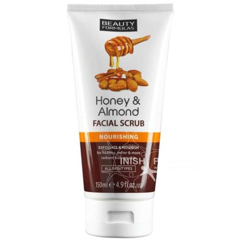 BEAUTY FORMULAS FACIAL SCRUB - HONEY & ALMOND 150ML