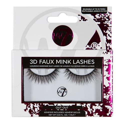 W7 Lightweight & Layered 3D Mink, Silk, Wispy Assorted Lashes