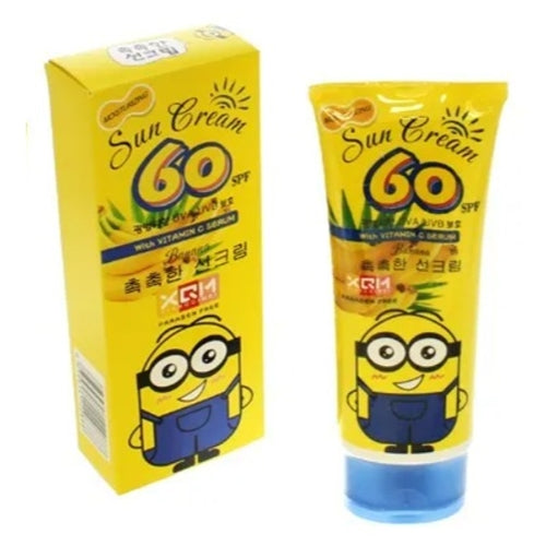 XGM Banana Sun Cream 60SPF With Vitamin C Serum 100ml