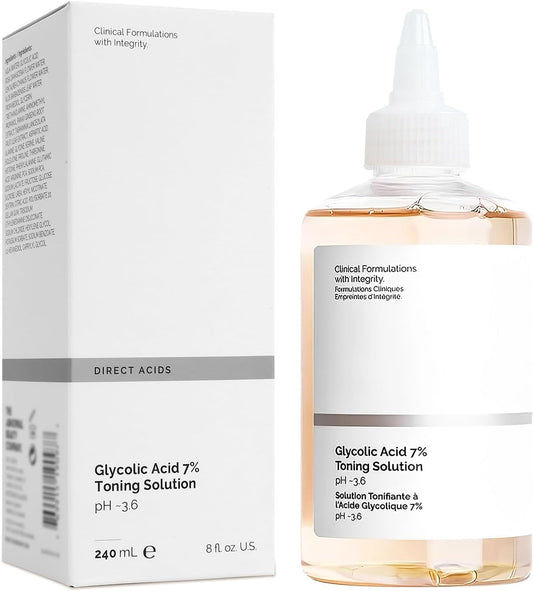 8 fl.oz Ordinary Glycolic Acid 7% Toner, Glycolic Acid 7% Toning Solution