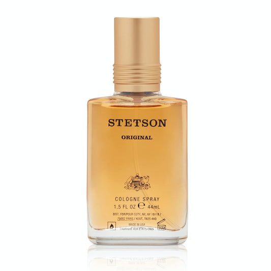 Stetson Original by Scent Beauty - Cologne for Men - Classic, Woody and Masculine Aroma with Fragrance Notes of Citrus, Patchouli, and Tonka Bean - 1.5 Fl Oz