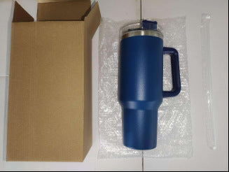 40oz Handle Ice Cream Vacuum Cup 304 Cup Cold Beer Cola Car