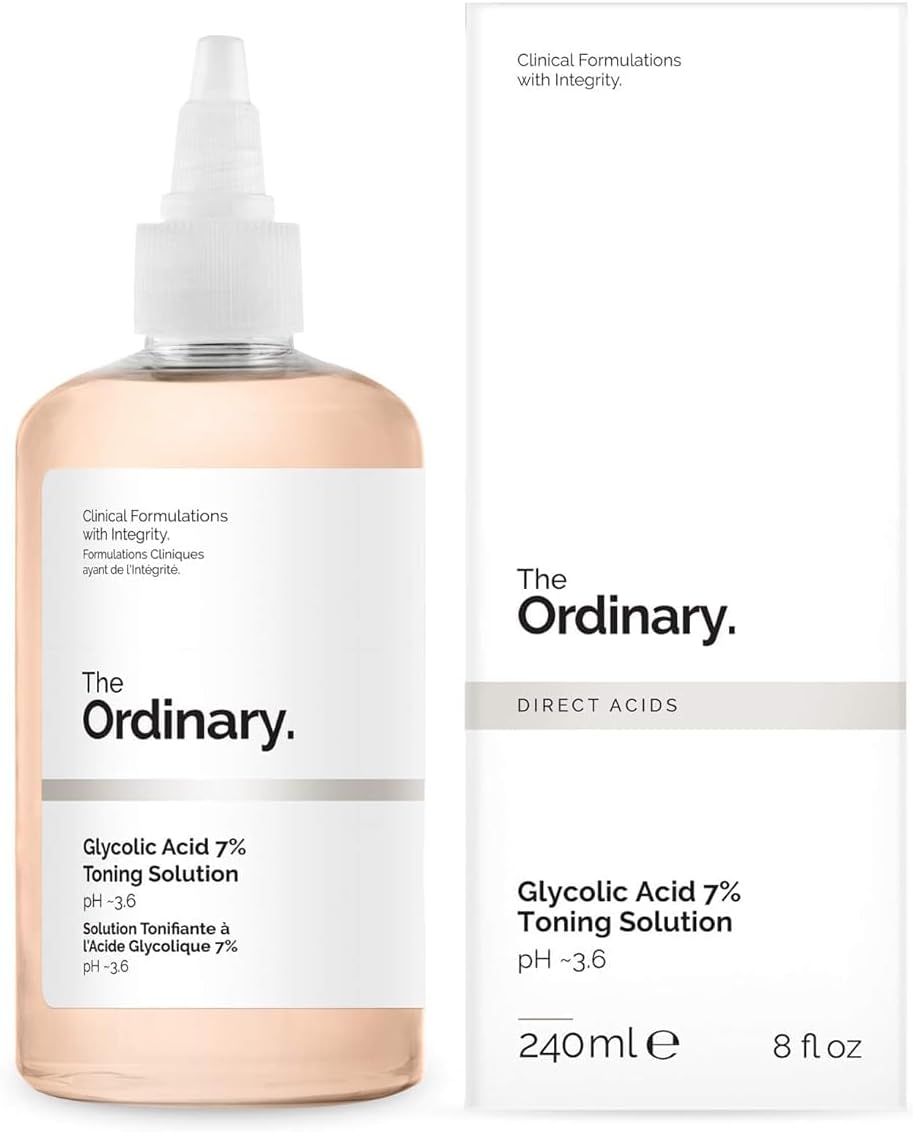 The Ordinary Glycolic Acid 7% Toning Solution 240ml, Exfoliating