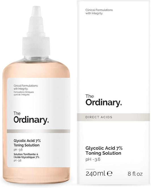 The Ordinary Glycolic Acid 7% Toning Solution 240ml, Exfoliating