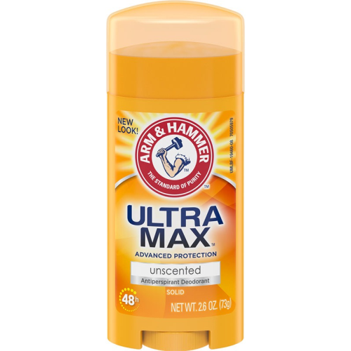 Arm & Hammer Antiperspirant Deodorant Invisible Solid Unscented - 2.6 oz