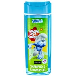 Smurfs Shower Gel And Hair Shampoo For Children 210 Ml