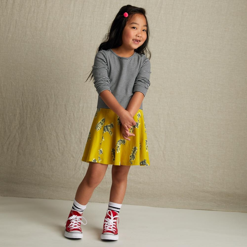 Tea Collection Skirted Leopard Dress